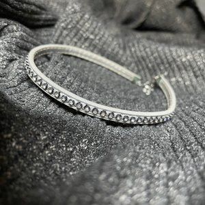 🍋 *BOGO* Gray Rhinestone Choker